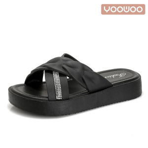 YooWoo Sandal Flat Slip On Jelly Karet Sendal Selop Fashion Wanita