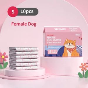 Q-1151 STORE Soft Disposable Dog Diapers Female Male Dogs Super Absorbent Doggie Diaper Portable Puppy Shorts Nappies Pants