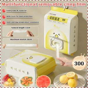Plastic Wrap Bag Preserve Freshness Food Grade Freshness Cover Durable Multi-purpose Film