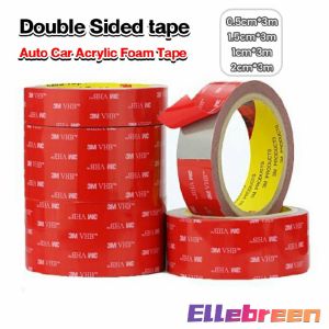 3M Auto Car Acrylic Foam High Strength Double Sided Attachment Tape Roll 2cm*3m
