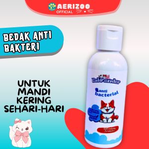 Bedak Kucing Anti Lepek Anti Ketombe Cat Super Powder Bulu Mengembang dan Harum Sepanjang Hari Aerizoo