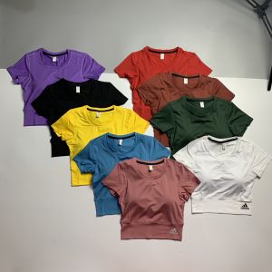 Áo Tập Gym Yoga Nữ Áo Croptop Thể Thao Có Mút Sẵn Kiểu Dáng Basic Dễ Phối Đồ
