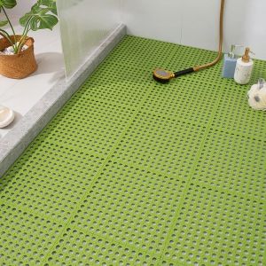 Arrow 31x31cm Interlocking Bathroom Non‑Slip Shower Mat DIY Adjustable Splicing Floor Mat Decor Bathroom anti-slip mat