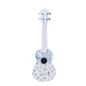 Đàn Ukulele 23 Inch Ltavern Cute màu pastel hình trang trí xinh – Ins Style – Ukulele 4 Dây Cho Người Mới Học