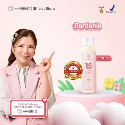 Habbie Aromatic Minyak Telon 15. Gardenia Flower 100ml
