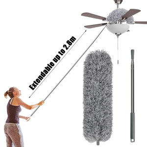SG Extendable Telescopic Duster 280cm | Long Reach Dust Cleaner for Ceiling & Hard-to-Reach Areas