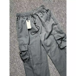 Kiya Cargo Pants Wanita Highwaist Loose  Korean Style Jumbo  - Celana Kargo Wanita Terbaru
