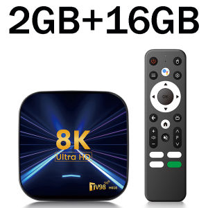 ZDSSY 2025 TV98 TV Box AV1 8K Android 14  Voice Assistant WIFI6 Smart Android TV Allwinner H618 HDR10+Quad Core 4G 5G Dual WiFi Media Player BT5 Voice Remote 32GB 64GB Set Top Box