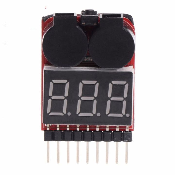 YANGS Battery Monitor Battery Testers Low Alarm Buzzer Battery Voltage ...