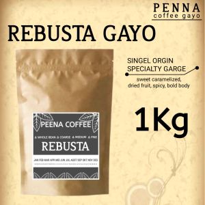 Bubuk peena kopi aceh gayo fermented rebusta Gayo 1kg kupi aceh single origin  special kupi Aceh