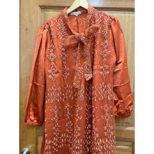 NEW Syerina Tille Dress gamis kondangan baju dewasa murah terbaru 2023 dress pesta bridesmaid busui friendly bahan ceruti baby doll baju dress lebaran graduation model kekinian viral gamis muslim brukat bisa  COD-KL