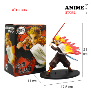Kimetsu No Yaiba Demon Slayer Anime Big Battle Ver Action Figure Premium Design With Box Manga Patung Besar 鬼灭之刃动漫手办摆件盒装