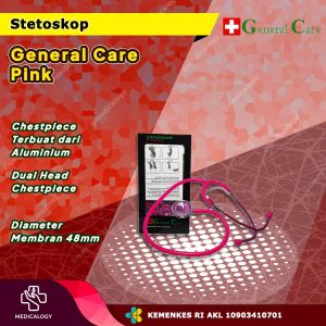 Stetoskop General Care Ekonomi Full Color Pink