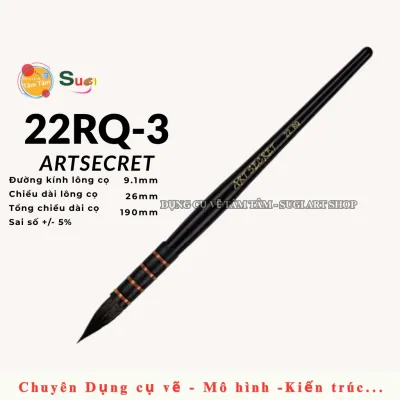 Cọ mop Art Secret 22RQ Cọ mop dòng họa sĩ - Dụng Cụ Vẽ Tâm Tâm
