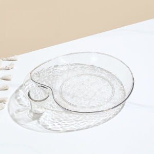 【Vinnatsu】Tempat Buah 2in1 Piring Buah Dan Tempat Tusuk Gigi Baki Penyimpanan Dapur Ruang Tamu Plate