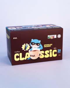 GAUL Classic 3-in-1 Coffee 10 Premix + 10 Coffee Sprinkler Sachets