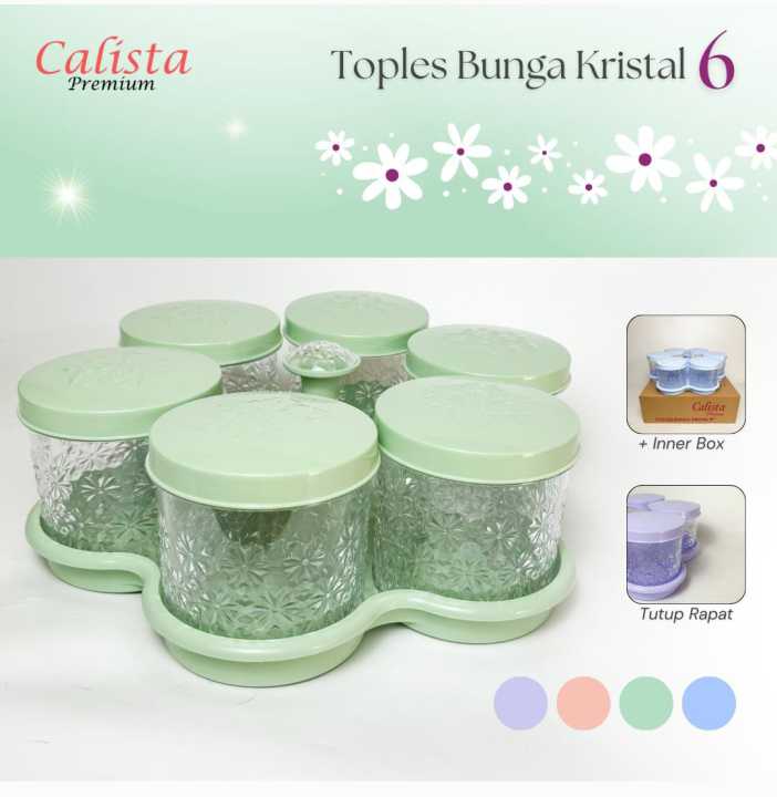 Toples Calista Daun Toples Set Plastik Lazada Indonesia