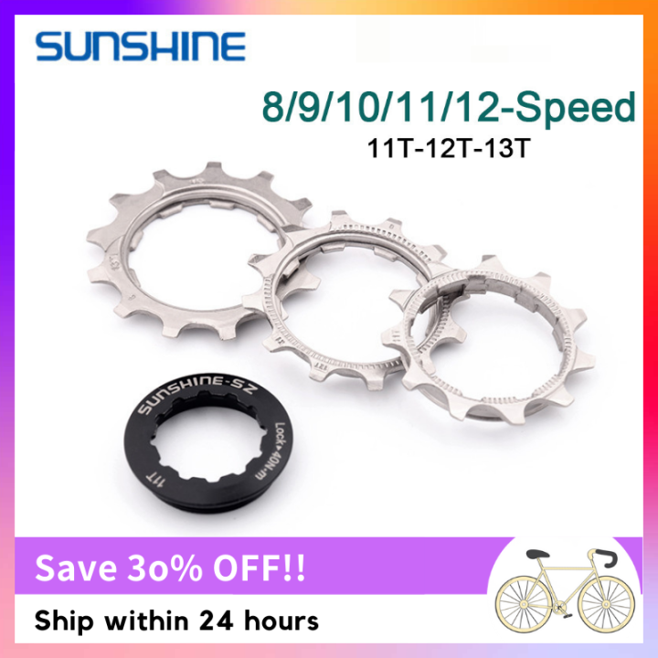8-Speed Bicycle Cassette Sprocket Freewheel - 11-32T, Compatible With Shimano HG41, Nickel-Plated Chromoly Steel