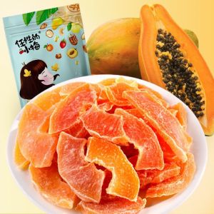 100g即食木瓜 Instant Sweet Sour Dried Papaya Snacks