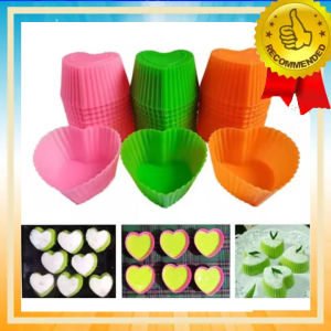 12pcs Cetakan Kue Bentuk Love Hati Serbaguna Cetakan Pudding Agar Jellly Coklat Kue dll bentuk Love