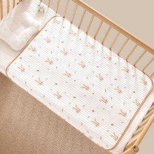 BZA6560 Waterproof Mat Infant Diaper Mat Pure Cotton Breathable Urine Mat Nappy Changing Baby Bedding Baby Nappy Baby