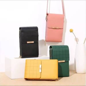 Tas Wanita Tas Selempang Wanita Import Tas Hp Bisa Touchscreen Multyfungsi Terbaru Tas Selempang & Bahu Cewek Kekinian Tas Mini Kulit Cewek Terlaris