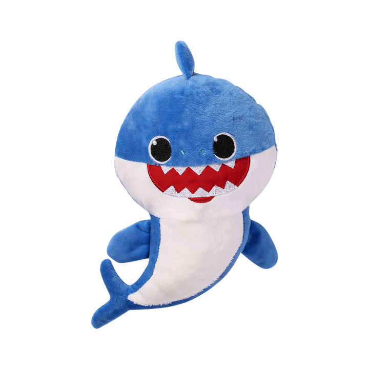 Baby Shark Toy Doll Music Sing Songs Dancing Luminous Cartoon Interactive Electric Plush Tool