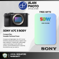 Sony a7C II a7CM2 ILCE-7CM2 Mirrorless Camera Body & FE 28-60mm Lens | Sony Singapore Warranty [Free Sony FZ100 Battery]. 