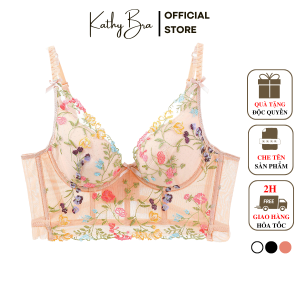✨A46✨ Áo Bra Ren Định Hình Thêu Hoa Áo Lót Nữ Hàng Quảng Châu Bralette Ren Hai Dây Kiểu Dáng Croptop Phối Blazer Xin