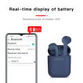 GROTIC Headset Bluetooth TWS Macaron Earphone True Wireless Stereo HIFI Sentuh Earbud inpods I12. 
