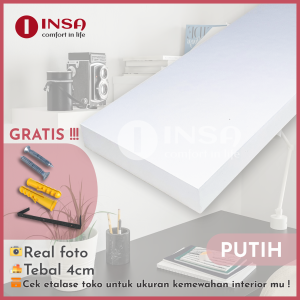READY STOK SET ISI 3 INSA Ambalan Dinding Ruangan Ukuran 30/40/60 Lebar 10