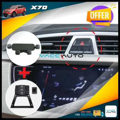 Proton X70 2018-2026 Car Mount Phone Holder with Bracket Vaccauto Car Accessories