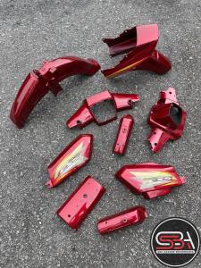 COVERSET BODYSET ORIGINAL BOON SIEW HONDA BSH EX5 DREAM RED COLOUR SET COMPLETE ORIGINAL 100% HONDA BSH READY STOCK
