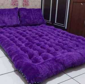 Kasur Rasfur Gender Bulu Halus Dan Tebal Termurah / Kasur Lantai Ruang Tamu Lembut / Karpet Gender Kekinian Harga Murah Kasur Double Tebal 7-8 Cm Bedding Dacron Warna Variasi - Lazada