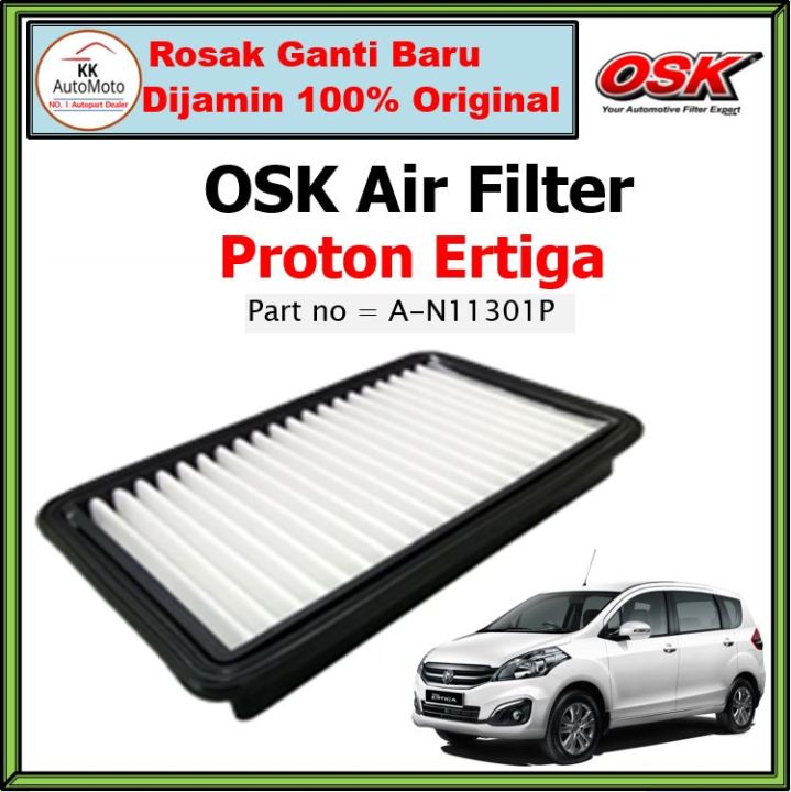 Proton Ertiga OSK Air Filter A N11301P Proton Ertiga Car Accessories Lazada Lazada