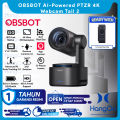 OBSBOT Tail 2 AI-Powered PTZR 4K Webcam Streaming PTZ Camera Advance AI Auto Tracking Kamera NDI Support with Built-in Battery 5000mAh. 