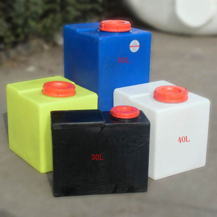 Reservoirs Voor Huishoudelijk Water 25L/35L/50L/80L/110L/200L Watertank, Food-groude Rechthoekige Verdikte Watertoren Met Kraan Voor Huishoudelijke Wateropslag(Size:110L