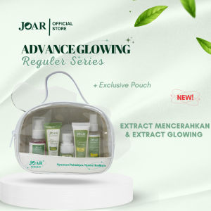 Joar Skincare Paket Lengkap Advance Glowing Series - Facial Wash Serum Toner Day Night Cream