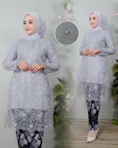 Setalan dan Atasan Tunik AQILA Big Size Ld 96-130cm Kebaya Wanita Modern