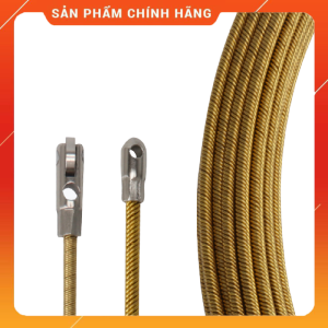 [XẢ KHO] Dây mồi luồn dây điện đầu có bánh xe [ cỡ dây 4mm ] dây mồi luồn dây điện thép kim loại-Tặng kèm 2 dây thít dây điện