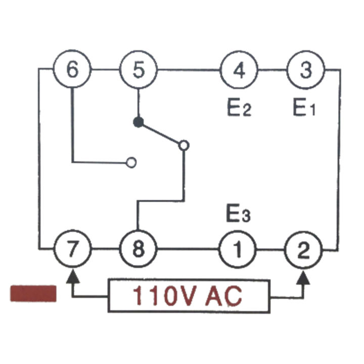 Rơle mực nước tiếp xúc Bộ điều khiển mức chất lỏng cao với đầu vào 5A ...