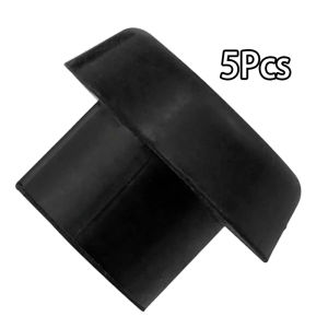 5Pcs Billiard Cue Bottom Cover Rubber Plugs Pool Cue Bottom Rubber Cover