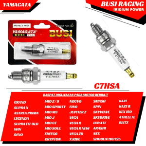 BUSI IRIDIUM YAMAGATA C7HSA CPR6EA CPR9EA-9 BP7HS D8EA D6HS MIO NMAX BEAT VARIO SCOOPY SEMUA MOTOR