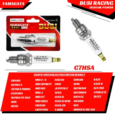 BUSI IRIDIUM YAMAGATA C7HSA CPR6EA CPR9EA-9 BP7HS D8EA D6HS MIO NMAX BEAT VARIO SCOOPY SEMUA MOTOR