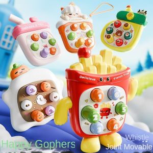 YOUSHI TOP Màu sắc ngẫu nhiên Đồ chơi trẻ em Happy groundhog Giáo Dục Thư giãn Đồ chơi tương tác kép Đồ chơi whack A moles Trò chơi trí nhớ Trò chơi nốt ruồi whack Quà Tặng nam và nữ