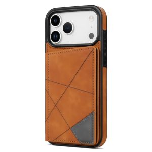 Ví lật Ốp da cho iPhone 18 Pro Max 17 không khí 16e 15 cộng với 14 đa khe cắm thẻ bọc Ảnh Chân Đế vỏ điện thoại bảo vệ chống sốc