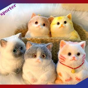 Sporter Taba dễ thương mũm mĩm mèo cam mèo sang trọng mềm dính cô gái trẻ em món quà sinh nhật Fidget Squishy Đồ chơi Vật nuôi đồ trang trí quà tặng