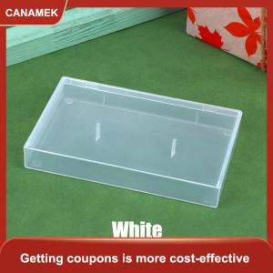 【CANAMEK】 1 cái hộp Băng Cassette hộp đựng trong suốt Hộp Băng trống ghi âm từ tính hộp chống bụi