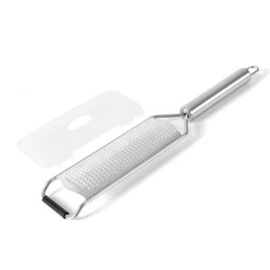 Stainless Steel Grater with Tube Handle Kitchen Cheese Grater Gingers Garlic Shredders Chocolate Planer Tool