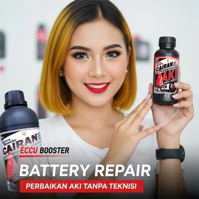 Eccu Booster Perawatan Aki – Cairan Ajaib untuk Aki Kering & Basah Segala Jenis Kendaraan